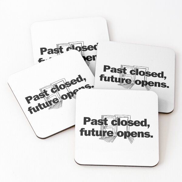 Item preview, Past closed, future opens. designed and sold by Bananobanini.