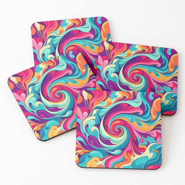 Item preview, Dance of  Vibrant Colors designed and sold by AgarutanPrint.