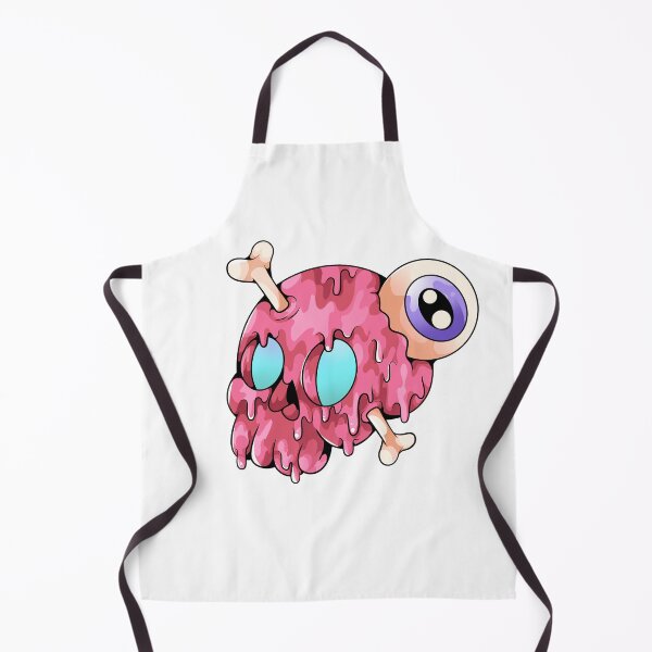 Item preview, melting skull designed and sold by Sainz Art.