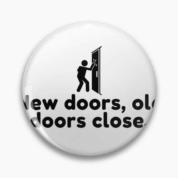 Item preview, New doors, old doors close. designed and sold by Bananobanini.