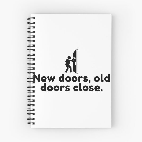 Item preview, New doors, old doors close. designed and sold by Bananobanini.
