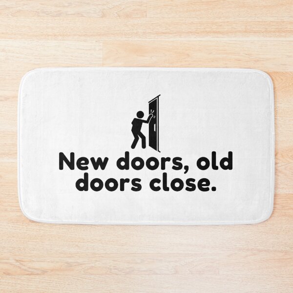 Item preview, New doors, old doors close. designed and sold by Bananobanini.