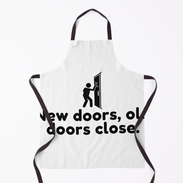 Item preview, New doors, old doors close. designed and sold by Bananobanini.