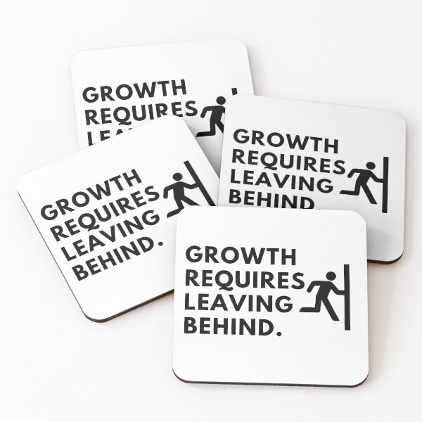 Item preview, Growth requires leaving behind. designed and sold by Bananobanini.