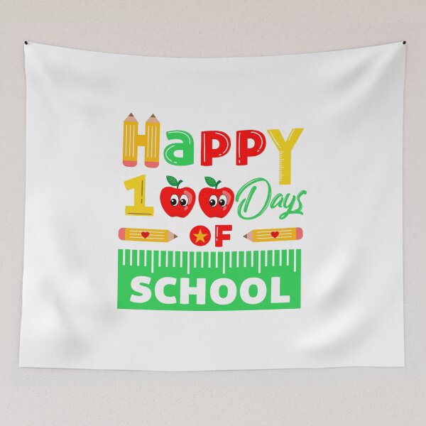 Item preview, felices 100 días de escuela designed and sold by Designfs.