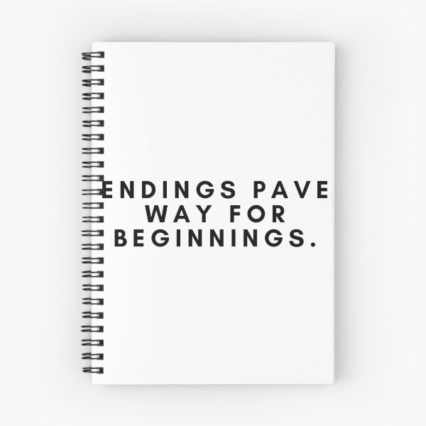 Item preview, Endings pave way for beginnings. designed and sold by Bananobanini.