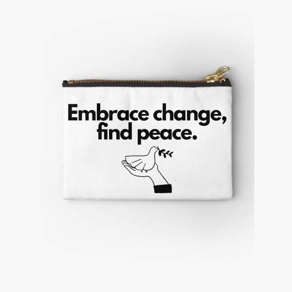 Item preview, Embrace change, find peace. designed and sold by Bananobanini.