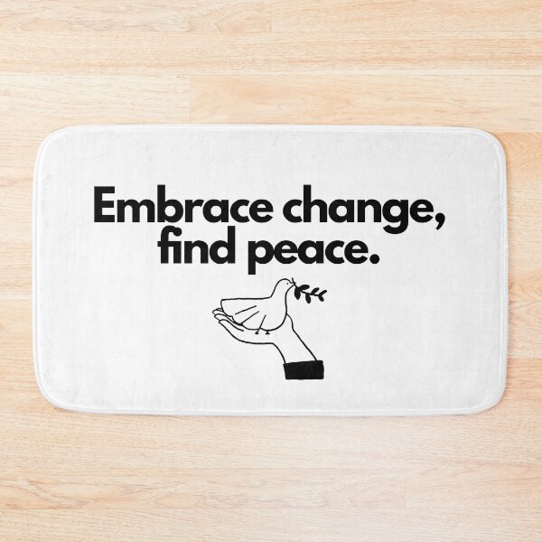 Item preview, Embrace change, find peace. designed and sold by Bananobanini.