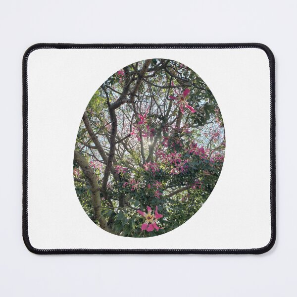 Item preview, Pink Flowers in a Tree: A Touch of Beauty designed and sold by tadeba.