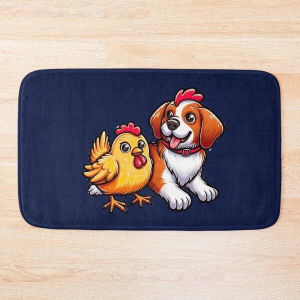 Item preview, cat and chicken  designed and sold by ArteeInnovation.