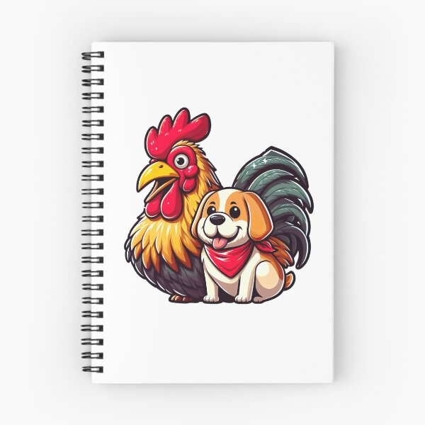 Item preview, Dog and chicken  designed and sold by ArteeInnovation.