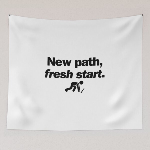 Item preview, New path, fresh start. designed and sold by Bananobanini.