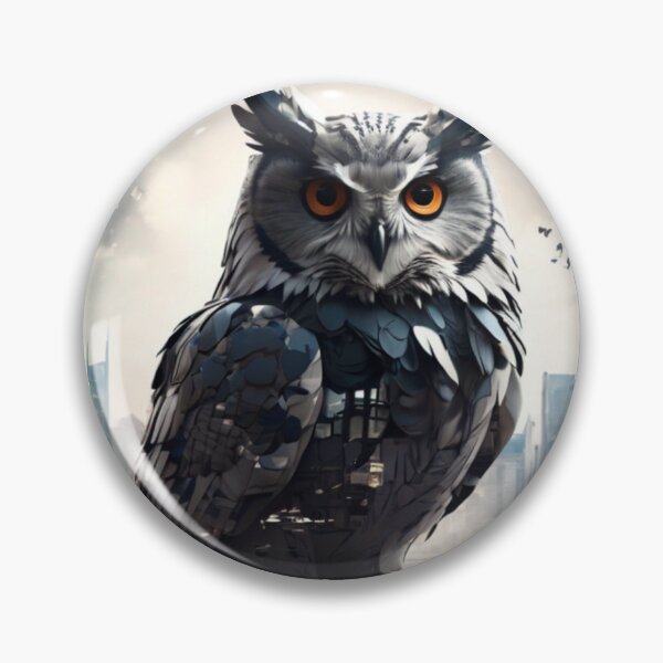 Item preview, Title: "Wisdom in Threads: Vintage Owl Double Exposure" designed and sold by Especiallyforu.