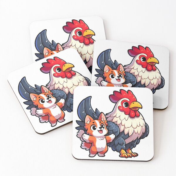 Item preview, Homie Hangout: Chicken, Dog, and Cartoon Delights designed and sold by ArteeInnovation.