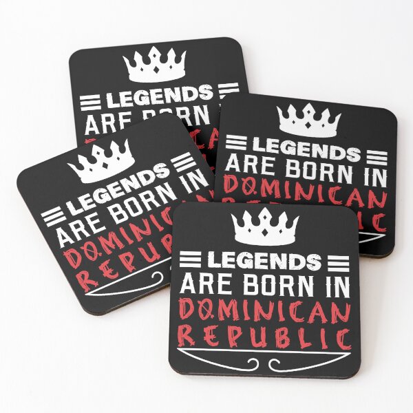 Item preview, Legends are born in Dominican Republic designed and sold by BYNDART.