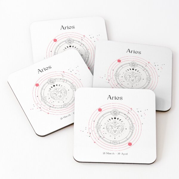 Item preview, Signo zodiacal Aries designed and sold by MonochromeEcho.