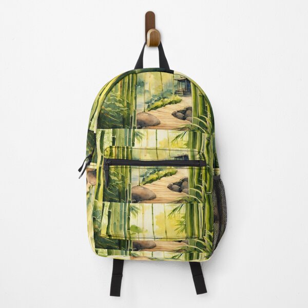 Item preview, Tranquil Bamboo Forest Pathway designed and sold by John v p.