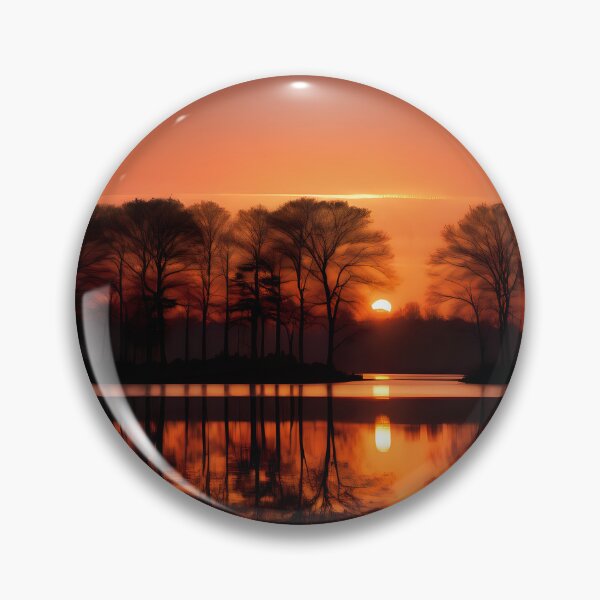 Item preview, Sunset lake designed and sold by Inspyralia.