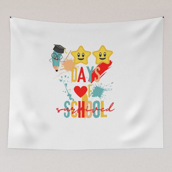 Item preview, 100 Days Of School Survived designed and sold by Designfs.
