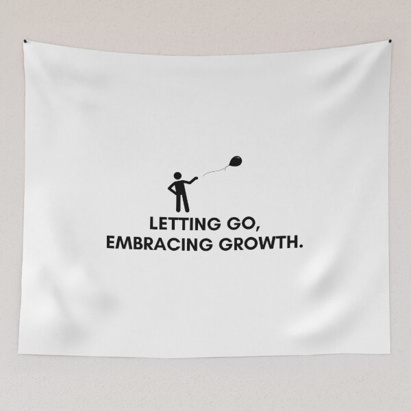 Item preview, Letting go, embracing growth. designed and sold by Bananobanini.