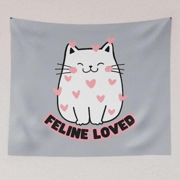 Item preview, Feeling Loved, Feline Loved  designed and sold by Gagamu.