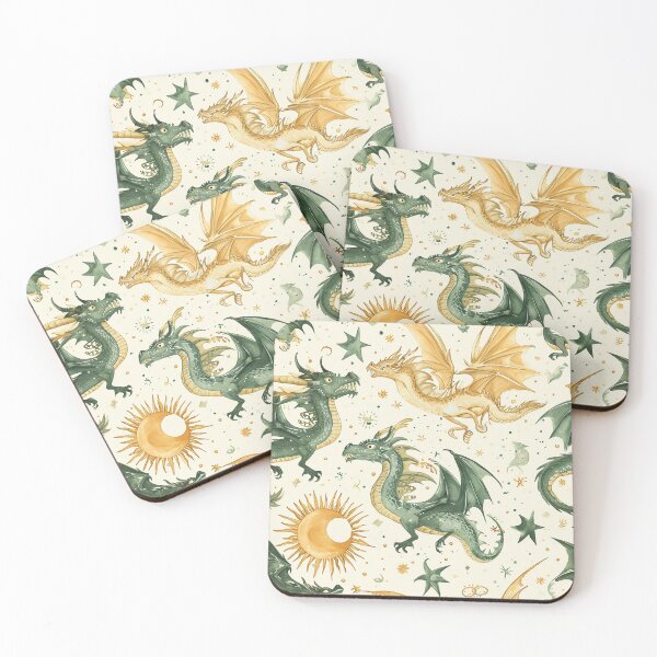 Item preview, dragon Pattern designed and sold by Kobi-PrintVibes.
