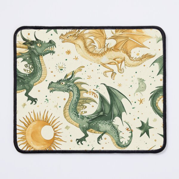 Item preview, dragon Pattern designed and sold by Kobi-PrintVibes.