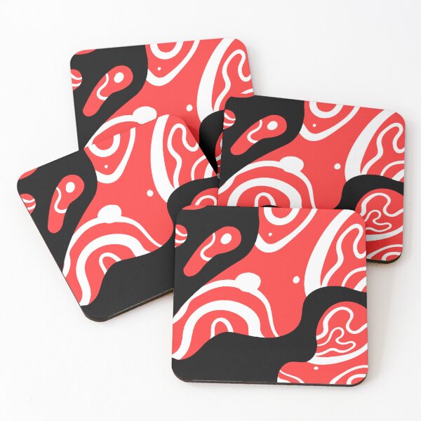 Item preview, Abstract black and red design designed and sold by MPDesign84.