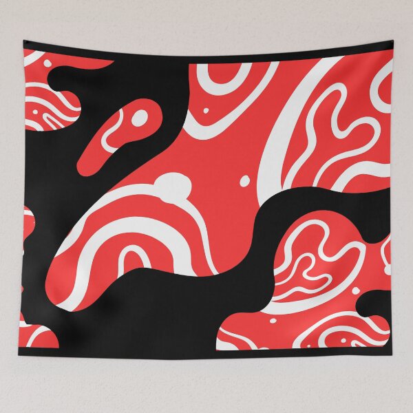 Item preview, Abstract black and red design designed and sold by MPDesign84.