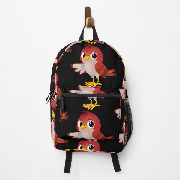 Item preview, little red bird points its wing at the object designed and sold by duxpavlic.