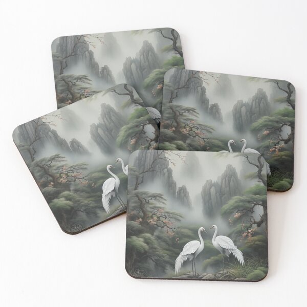 Item preview, Oriental forest watercolor  designed and sold by 7Bluedragon (Jane art collection).