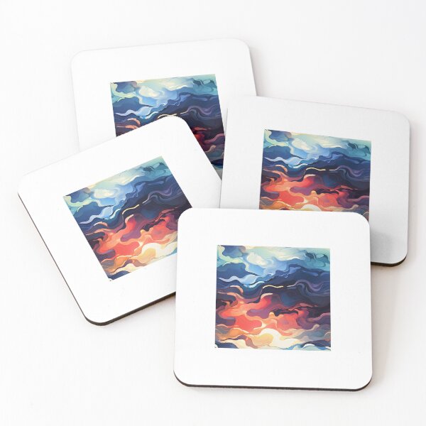 Item preview, Contour Colorful Reflection Water: Nature's Kaleidoscope designed and sold by EternalPPShop.