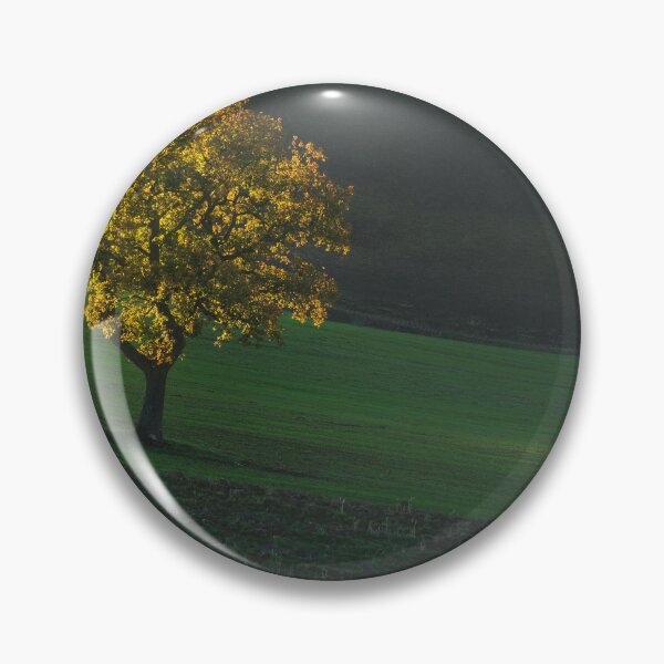 Item preview, Lonely tree in Tuscany, autumn landscape. Italy designed and sold by Stefano Orazzini.