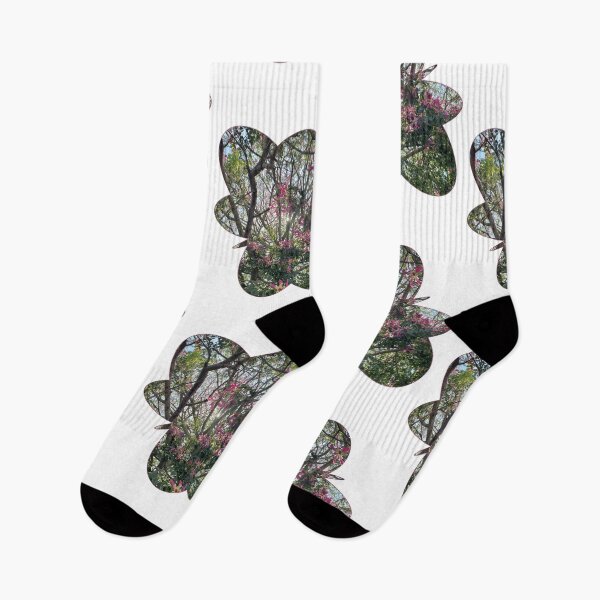 Item preview, Pink Flowers in a Tree: A Touch of Beauty designed and sold by tadeba.