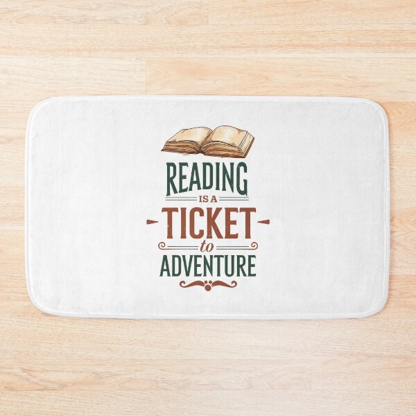 Item preview, Reading is A Ticket to Adventure 4 designed and sold by Psycho-Crazy.