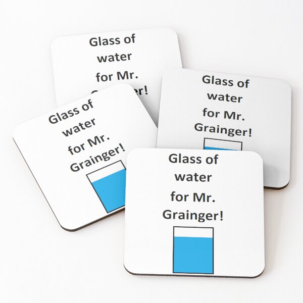 Item preview, glass of water for Mr. Grainger! designed and sold by EddRising.