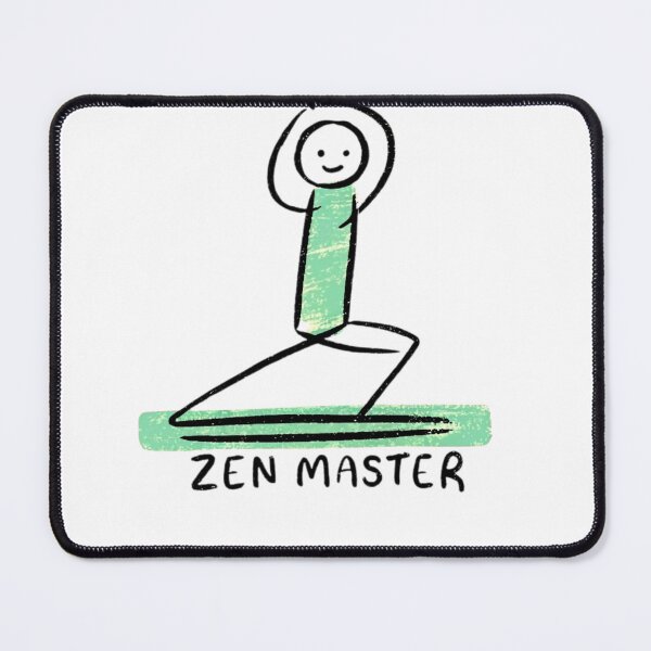 Item preview, ZEN MASTER MEDITATION designed and sold by Funky  Fibers.