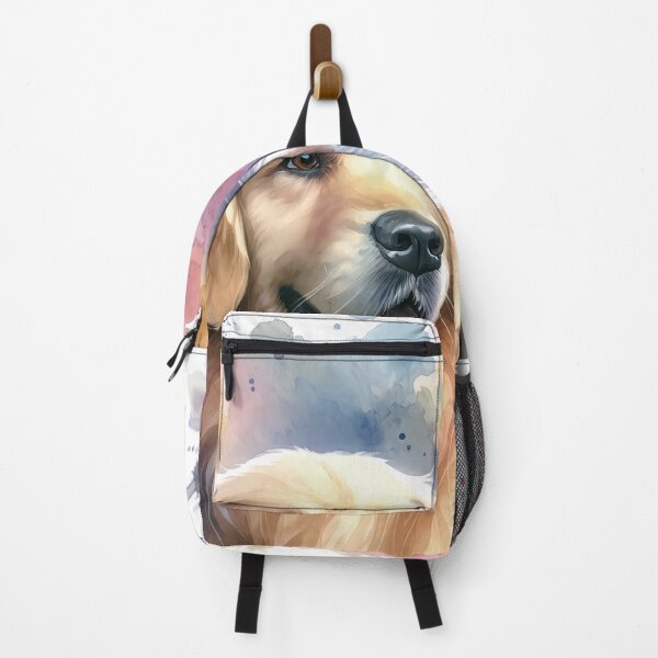 Item preview, Golden Retriever Elegance in Gold A Retriever's Watercolor Portrait designed and sold by irek07.