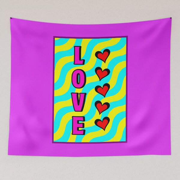 Item preview, Wavy Love designed and sold by BobGlowdesigns.