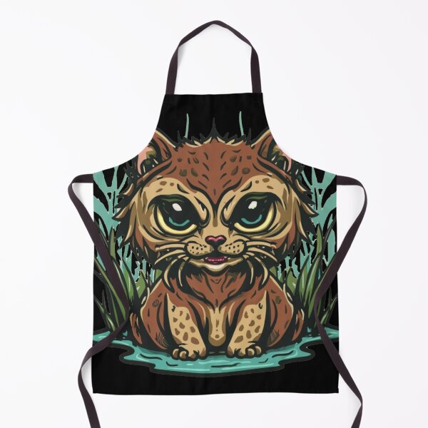 Item preview, Scary Swamp Cat Kitten Little Lampart Miaw Tiger designed and sold by Cr320.