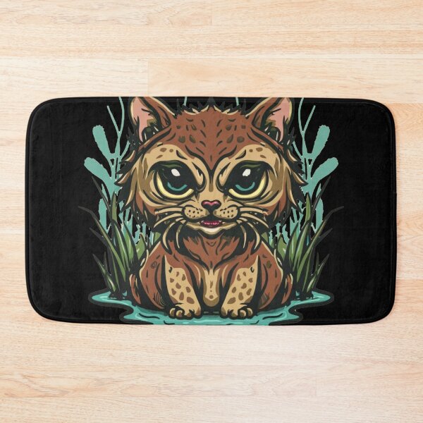 Item preview, Scary Swamp Cat Kitten Little Lampart Miaw Tiger  designed and sold by Cr320.