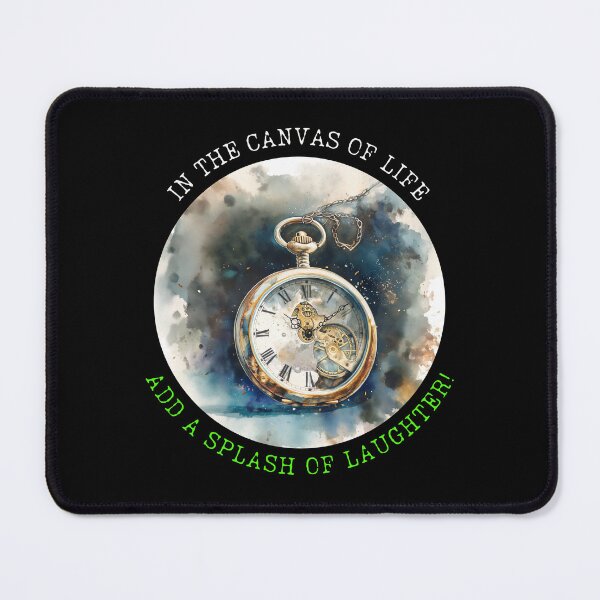 Item preview, Time Flies - Mesmerizing Watercolor Painting of an Antique Pocket Watch Capturing Day and Night Elegance designed and sold by zax454.