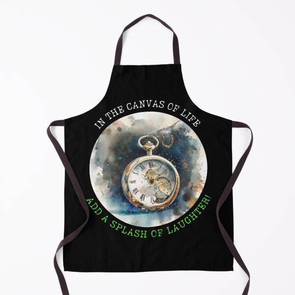 Item preview, Time Flies - Mesmerizing Watercolor Painting of an Antique Pocket Watch Capturing Day and Night Elegance designed and sold by zax454.