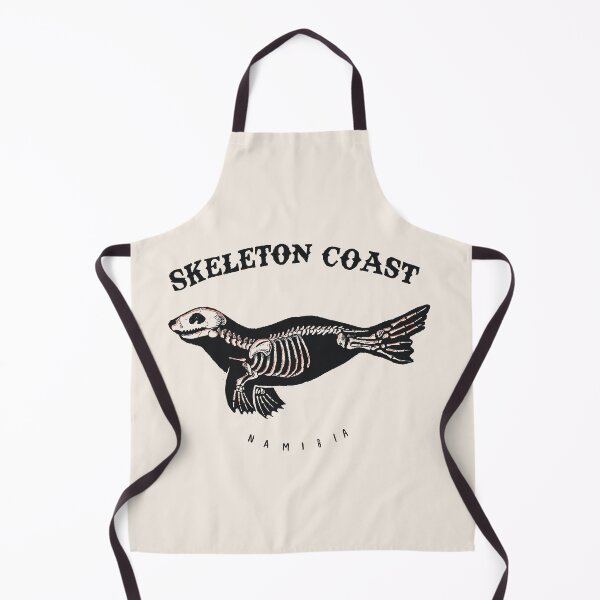 Item preview, Skeleton coast seal skeleton namibia designed and sold by storms eye creative.