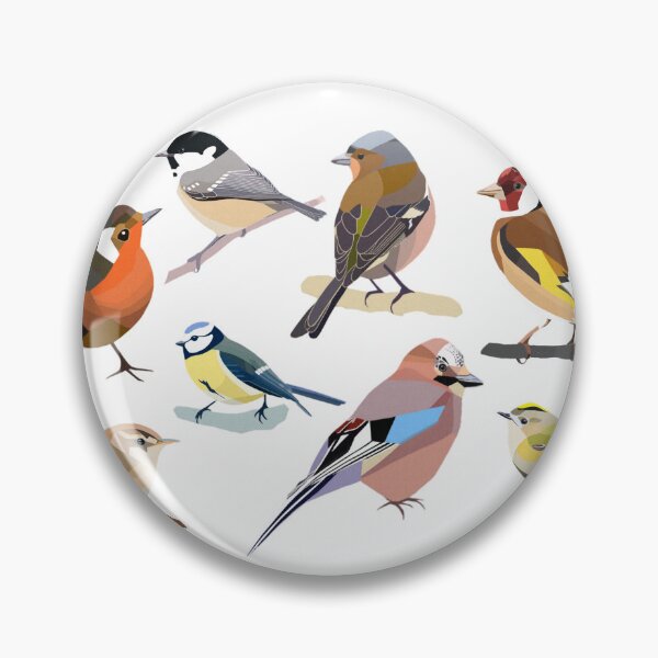 Item preview, Garden birds digital drawing for charity designed and sold by JayTCee.