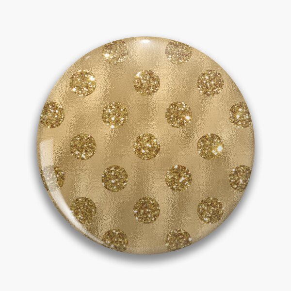 Item preview, Glitter Dots on Gold designed and sold by Radnordesigns.
