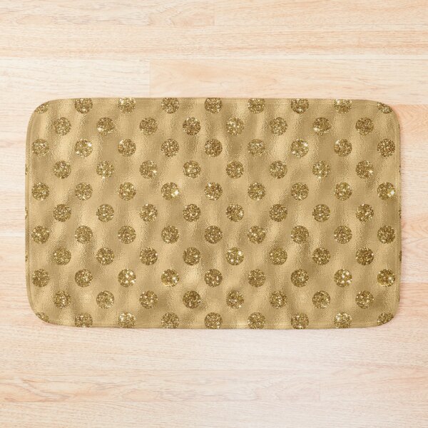 Item preview, Glitter Dots on Gold designed and sold by Radnordesigns.