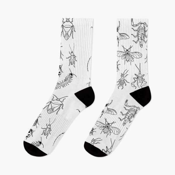 Item preview, botanical insects pattern bugs butterflies spiders designed and sold by TheRightHonMP.
