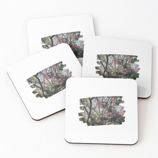 Item preview, Pink Flowers in a Tree: A Touch of Beauty designed and sold by tadeba.