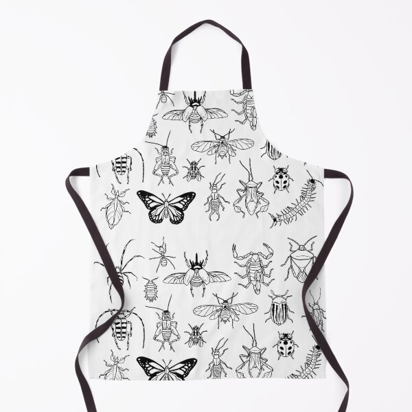 Item preview, botanical insects pattern bugs butterflies spiders designed and sold by TheRightHonMP.
